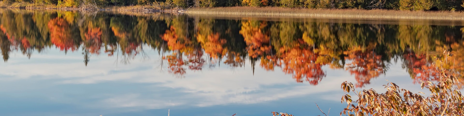 Nineteen Lake Autumnal Reflections 2 cropped
