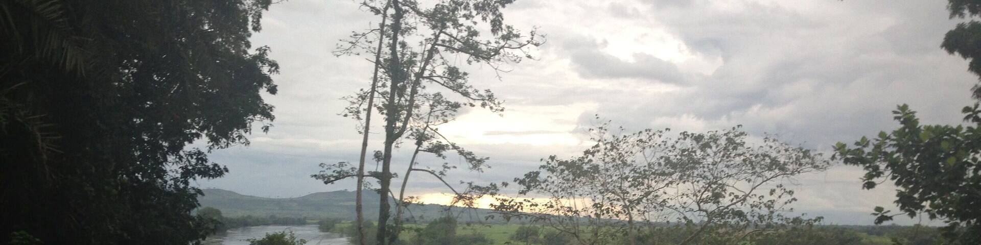 The fantastic Rokel river in the Bombali district of sierra leone.