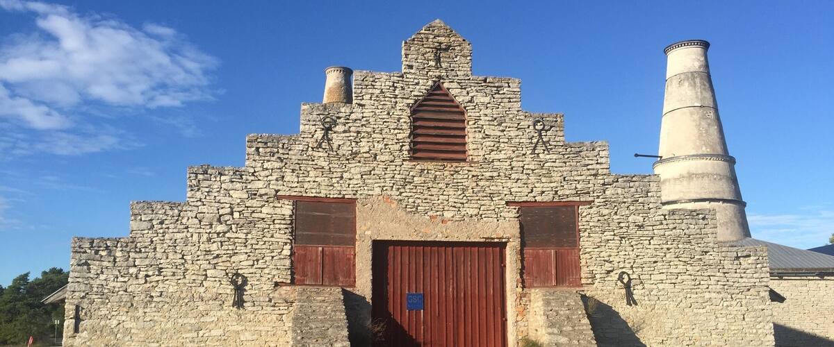 Museum / old limestone factory on Gotland