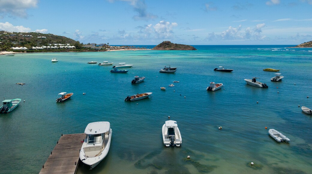 Grand Cul-de-Sac which includes general coastal views and a bay or harbor