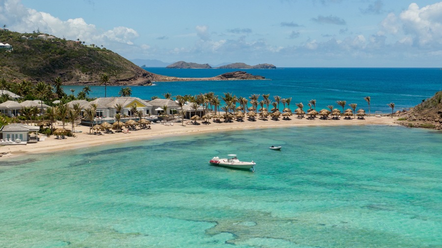 Grand Cul-de-Sac featuring tropical scenes, general coastal views and landscape views