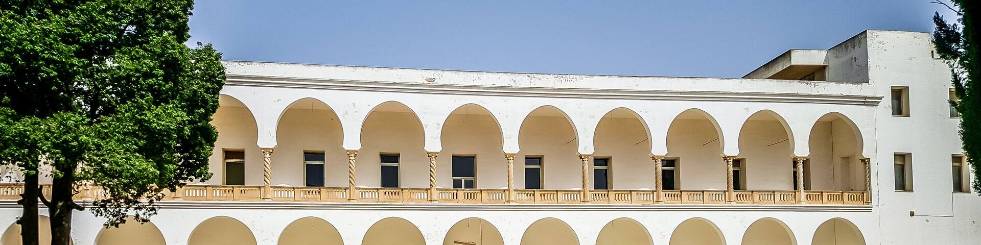 Ancient monuments of ruined Carthage. Tunisia