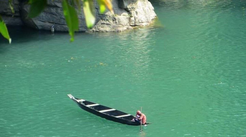 Fishing in Dawki river