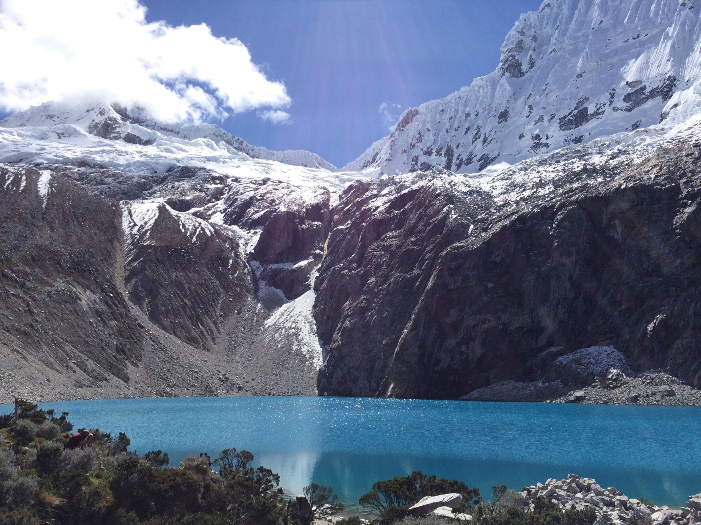 After a 4 hours bus you have a 3 hours #hiking to this lagune. Might be the most beautifull place I've seen in my life 