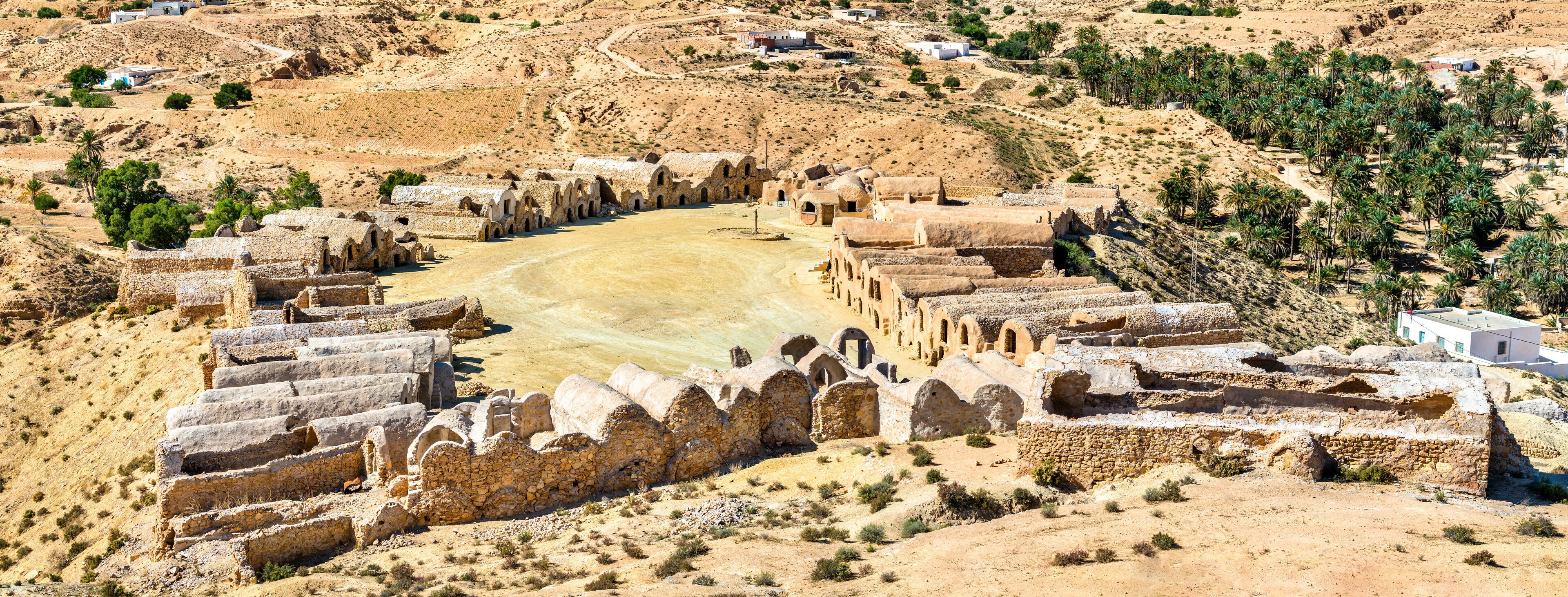 Ksar Hallouf, a fortified village in the Medenine Governorate, Southern Tunisia