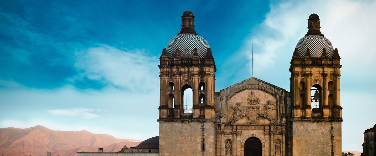 Iglesia colonial en Oaxaca