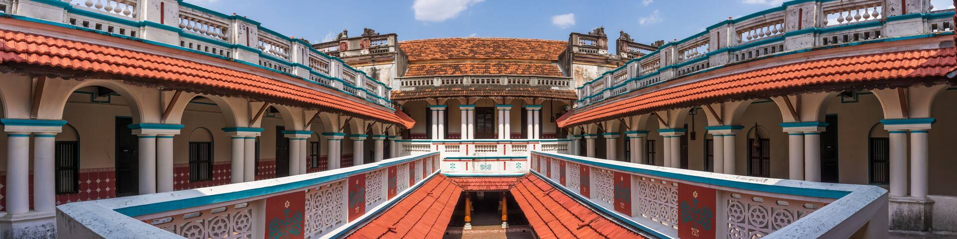 Chettinadu Style Heritage Homes in Karaikudi, Pallathur, Athangudi & Kothamangalam are the most lavish & exquisite architectural beauty. This beautiful edifice situated at Chettinad region, Sivagangai