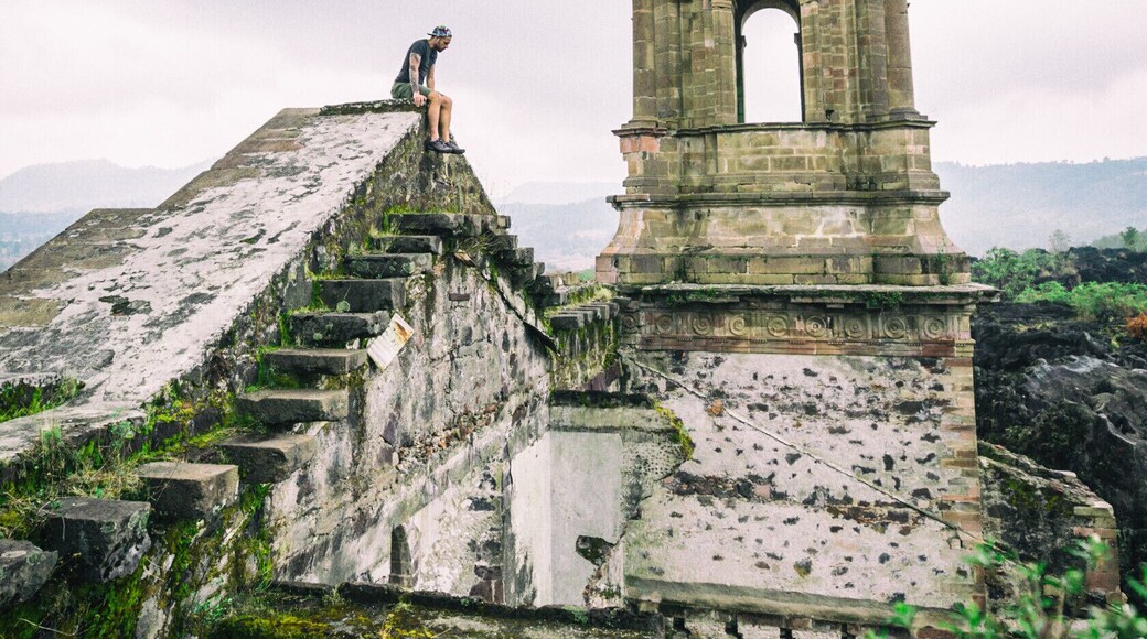 The church destroyed by a volcano. This old Spanish Cathedral is the only thing left standing in a giant field of black lava rock. It used to be the centerpiece of the town of San Juan. In the mid 1900s, out of the middle of a farmer’s cornfield, Paracutin volcano was born. It was the first documented birth of a volcano. If you’re adventurous enough, you can still travel to, and climb, this offbeat attraction in Michoacán, Mexico.
#Mexico #Travel #localsecrets