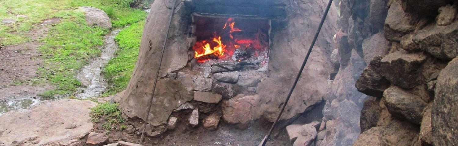 Traditional clay oven, used by local people to cook their meals. #localgem