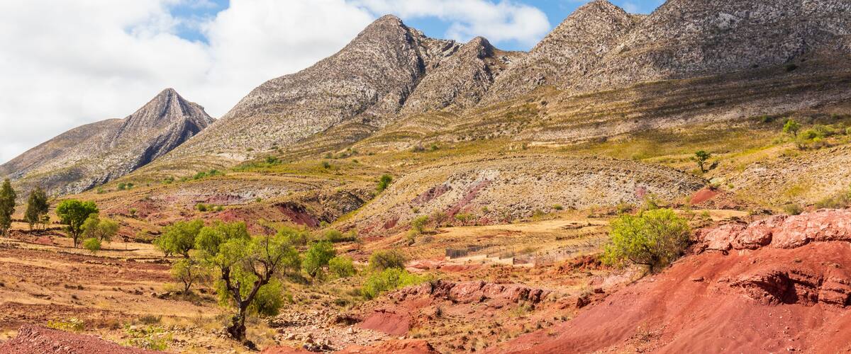Mountain at Torotoro village in Bolivia