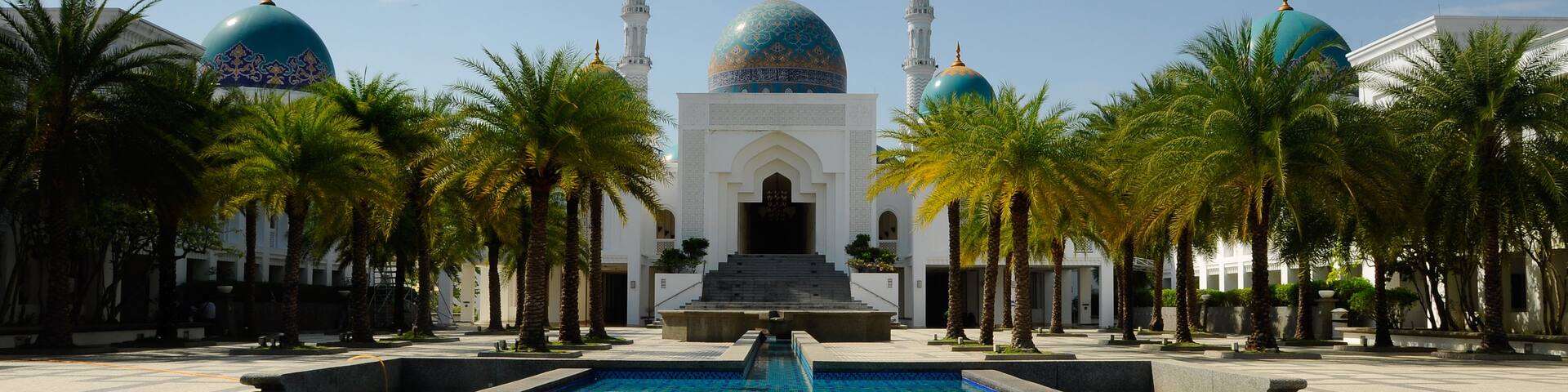 Front Facade of Al-Bukhari Mosque
