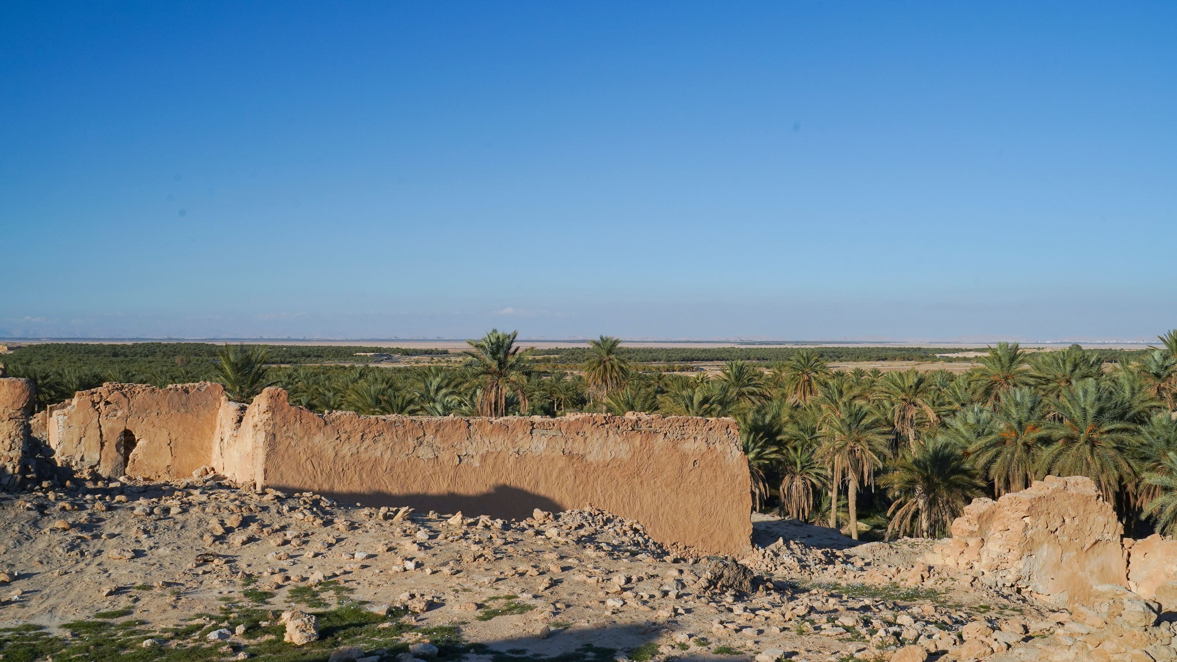 Douz,la porta del deserto, villaggio situato ai margini del Deserto del Sahara. Tunisia