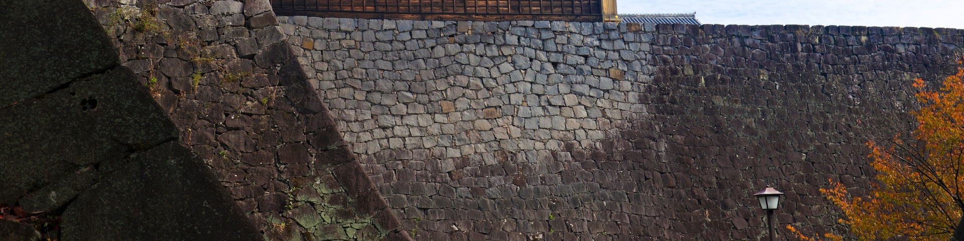 Kumamoto castle in Kyushu, Japan.