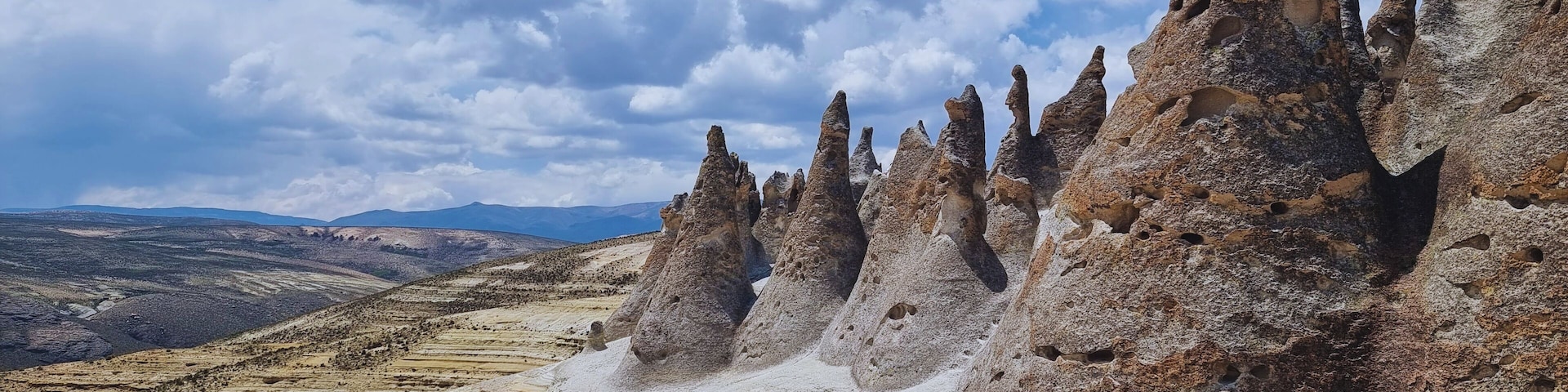 Rockformation in near of Arequipa, Peru