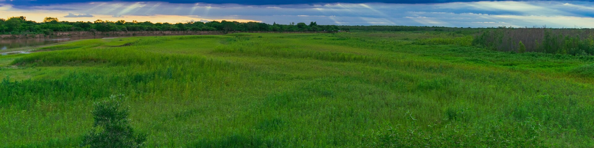 rio bermejo que divide las provincias de chaco y formosa en argentina