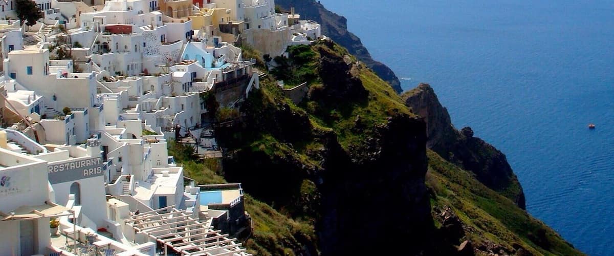 One of my favorite places in the world. Santorini is beautiful and the people are so friendly! #greece #blue