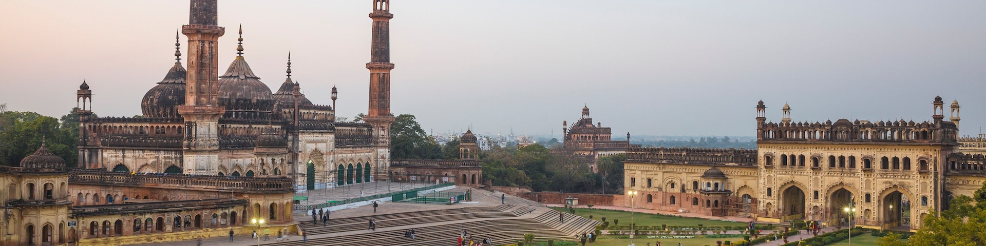 India, Uttar Pradesh, Lucknow, Asifi Mosque at Bara Imambara complex