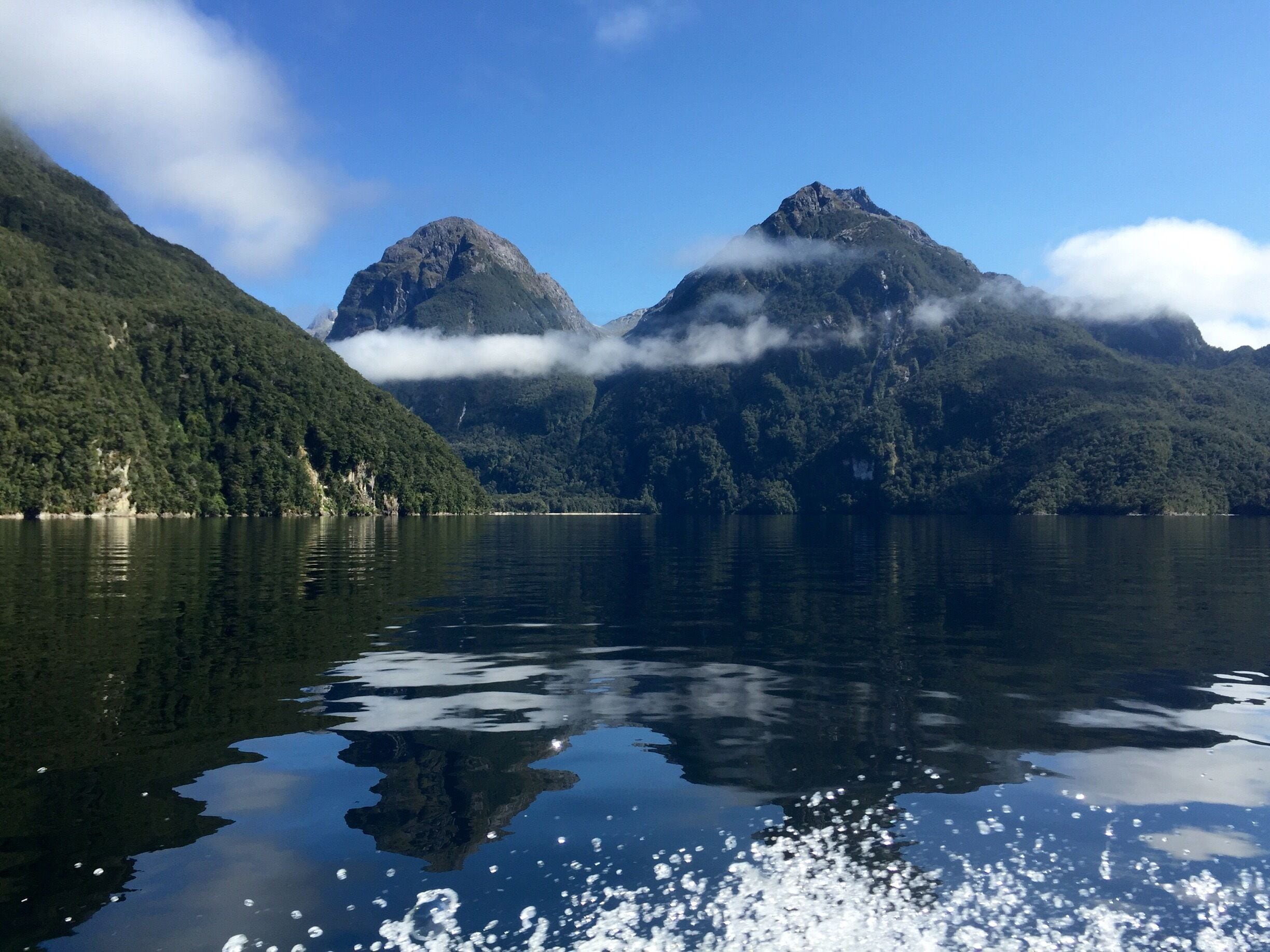 Even the trip across the lake is beautiful! 
