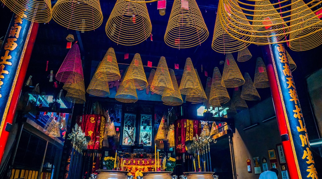 Spiral Incense at Thien Hau Temple (Hoi quan Quang Trieu pagoda) - One of Vietnamese Chinese temple at Ho Chi Minh City (Saigon), Vietnam