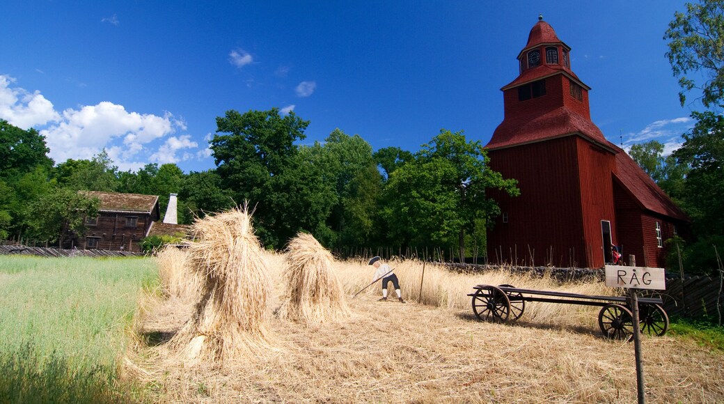 Skansen auf Djurgarden in Stockholm