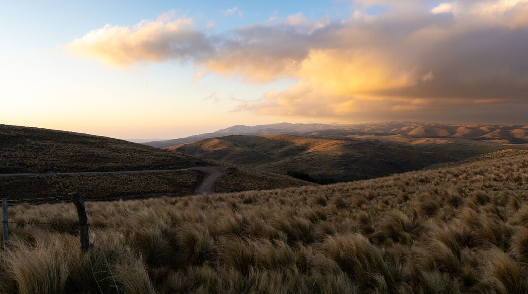 atardecer en la cumbre cordoba Argentina