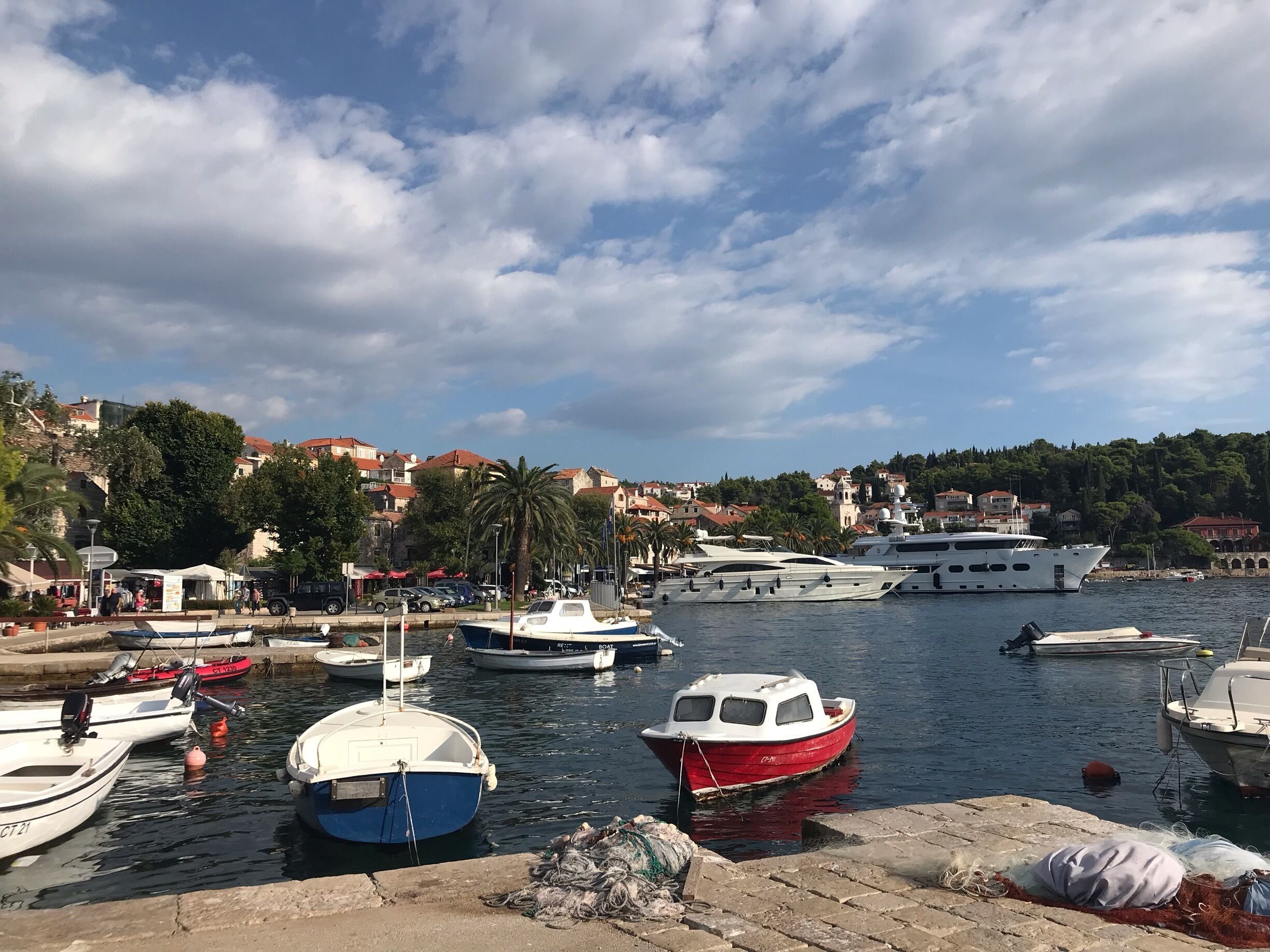 We stayed In this wonderful boutique Villa right in the heart of Cavtat! Although I loved all of our stops, this had just the right amount of everything to be perfect for us. It had a beautiful area to watch the sunset!