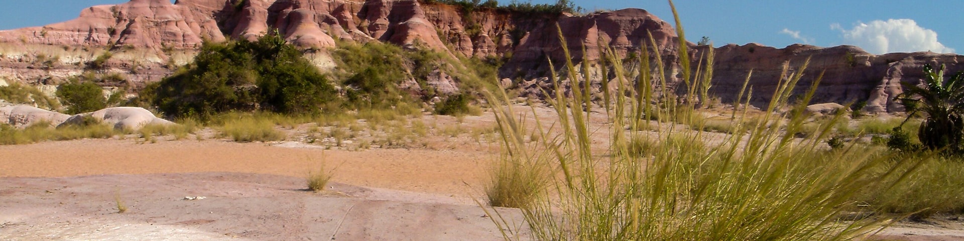 Site du Cirque Rouge à Mahajanga - Madagascar.
