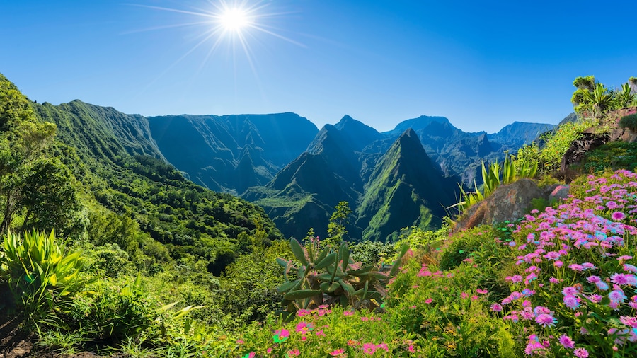 Miệng núi lửa Cirque de Mafate