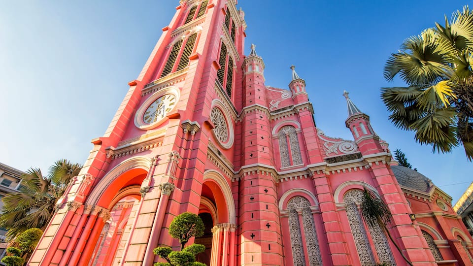 Tan Dinh Church in Ho Chi Minh Vietnam