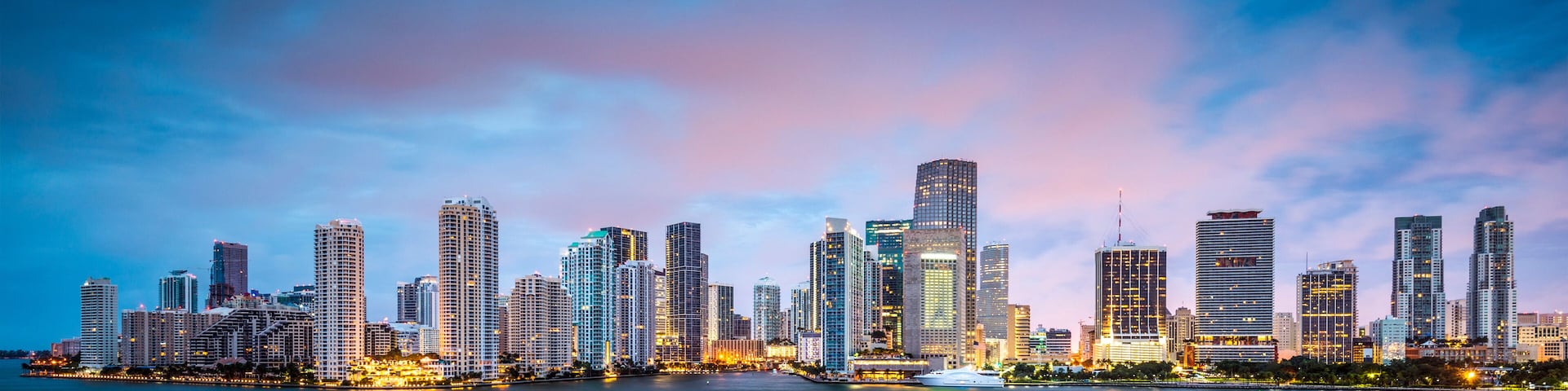 Miami, Florida Skyline