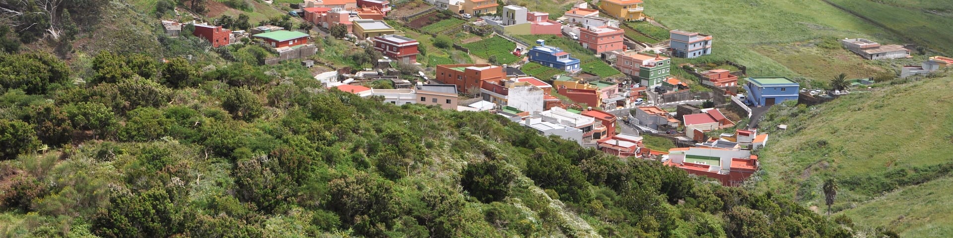 Vista del barrio de Jardina
