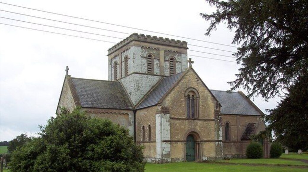Christ Church parish church, East Stour, Dorset, seen from the north