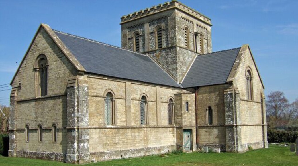 Christ Church parish church, East Stour, Dorset, seen from the southwest