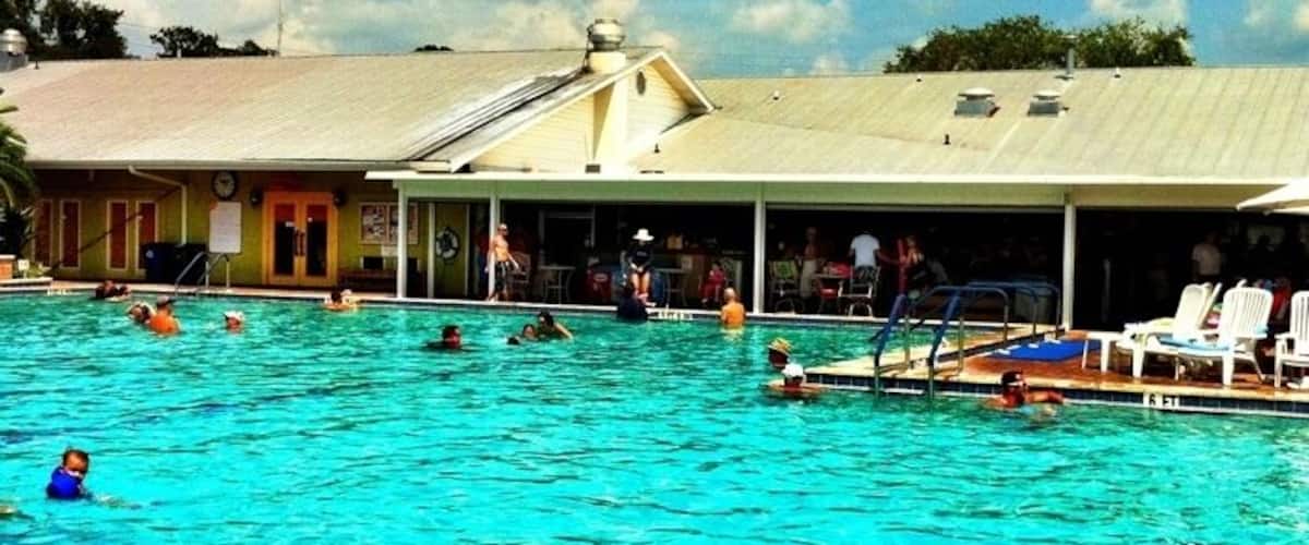 Great place to take kids and unwind. Adult friendly as well with fully stocked Tiki bar by the pool and lots of activities to keep the kids busy.