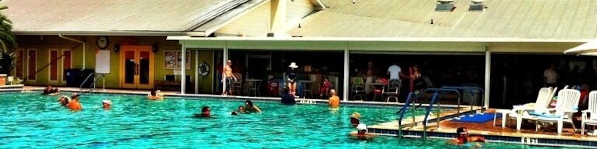 Great place to take kids and unwind. Adult friendly as well with fully stocked Tiki bar by the pool and lots of activities to keep the kids busy.