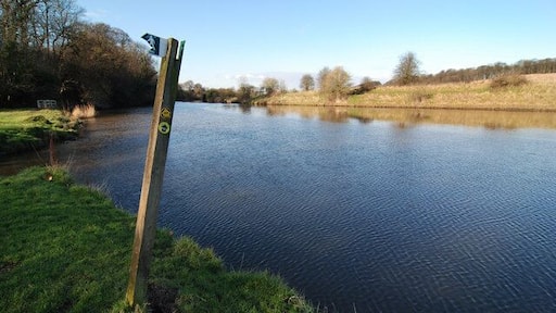 Footpath and the River Weaver