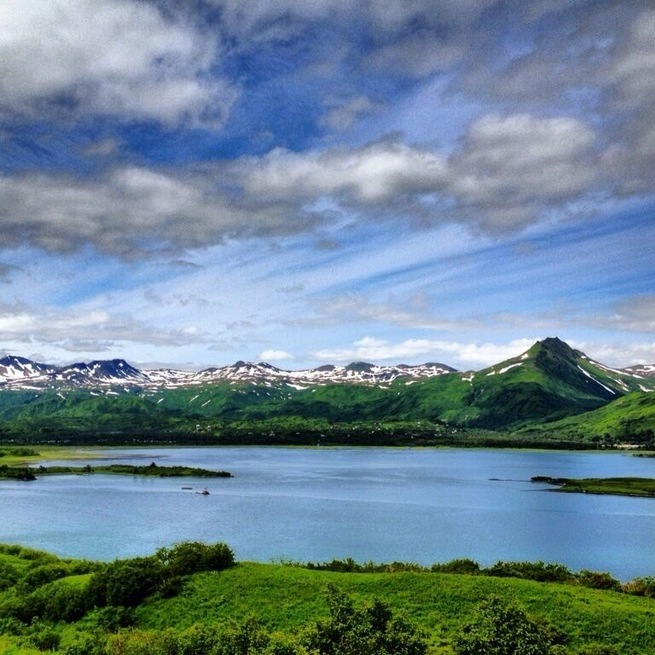 The view from marine hill