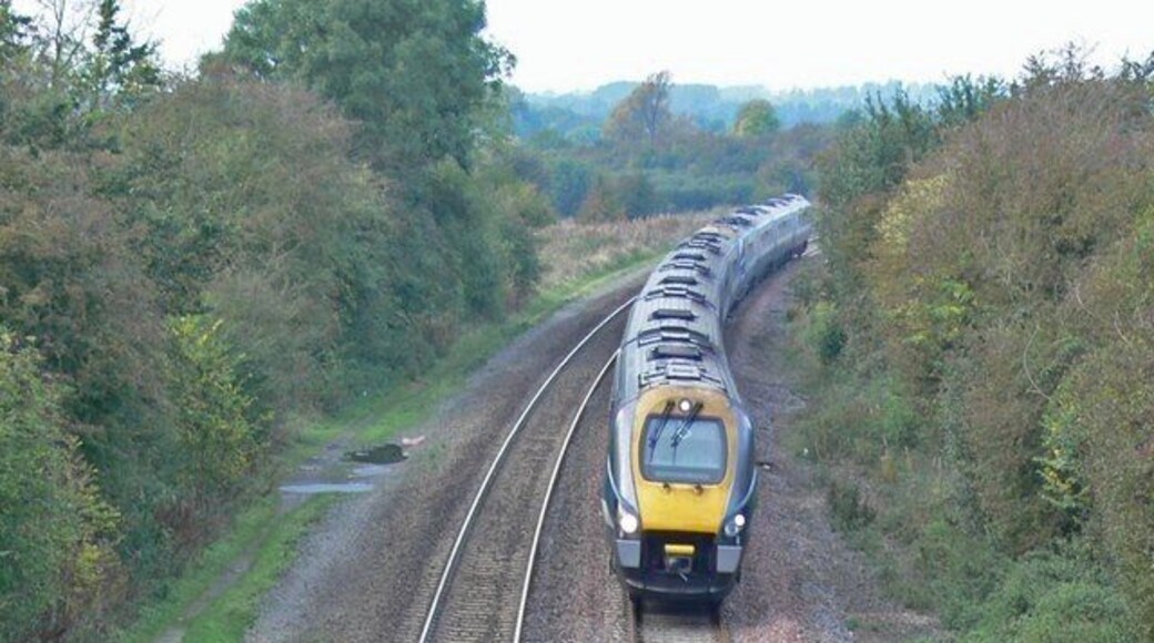 Midland Main Line Looking north west from Warwick Road Bridge.