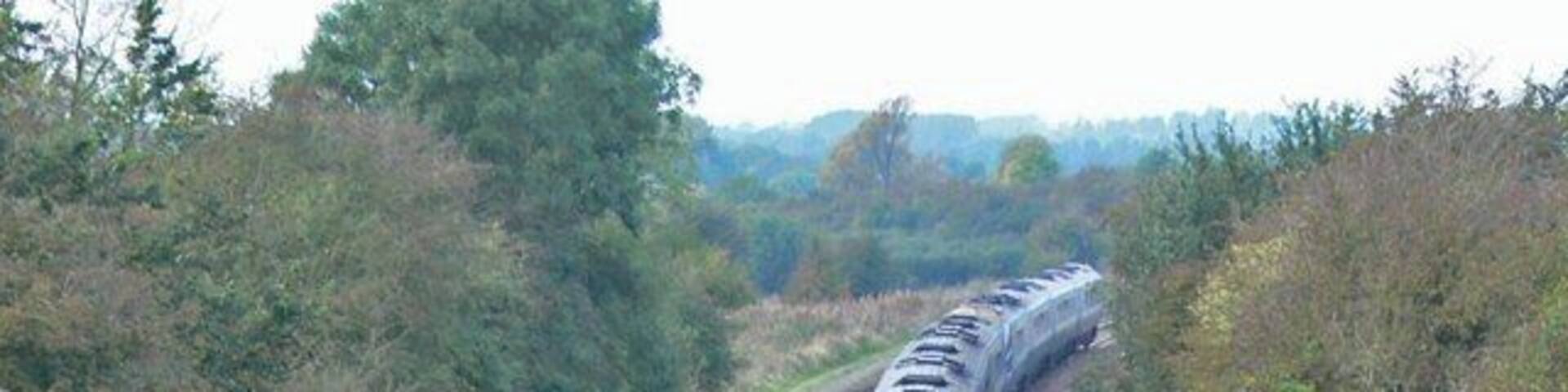 Midland Main Line Looking north west from Warwick Road Bridge.