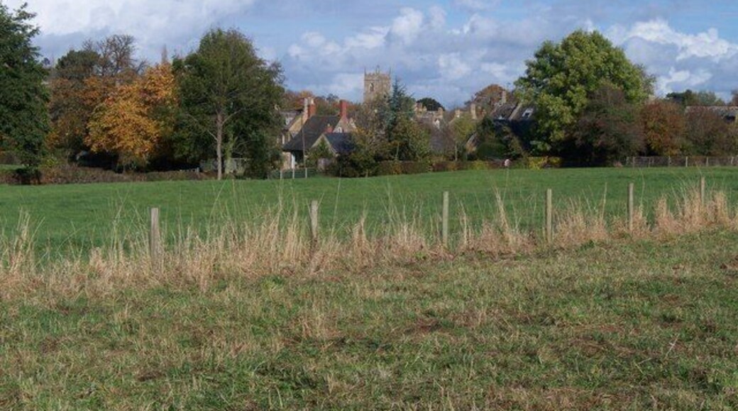 Cherington village from the footpath
