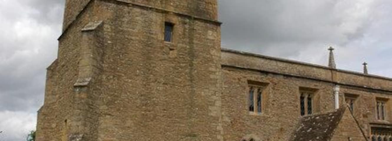 Cherington Church Cherington church is dedicated to St John the Baptist.