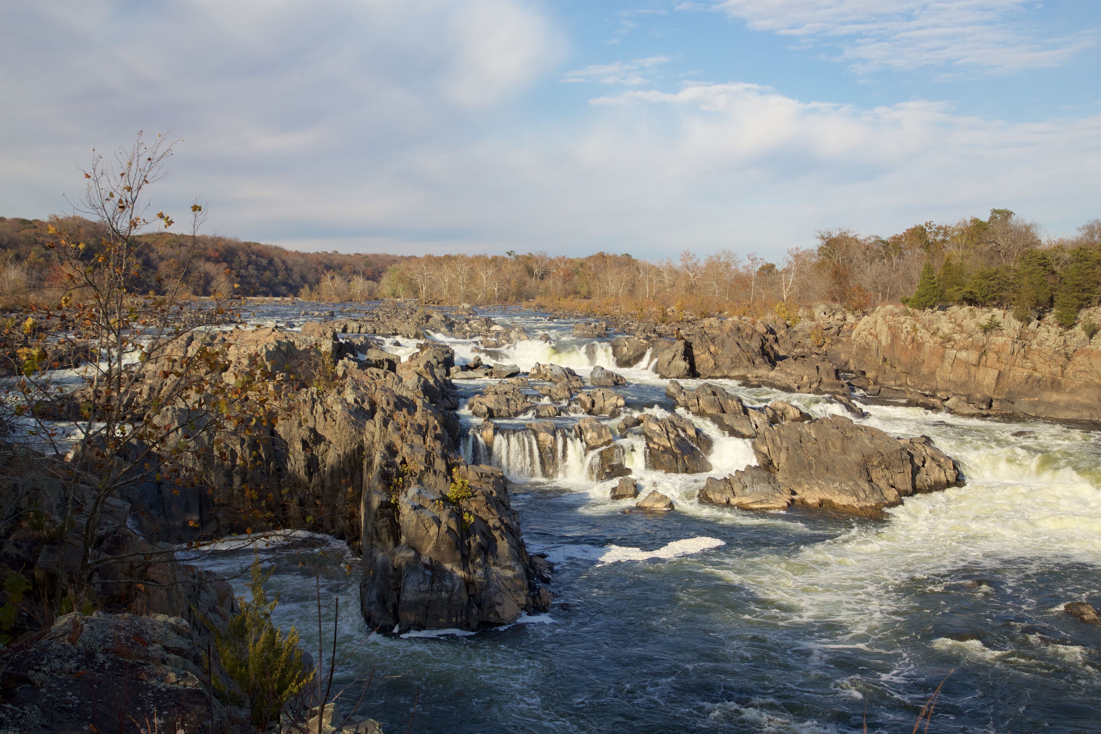 Great Falls Nationalpark im Herbst