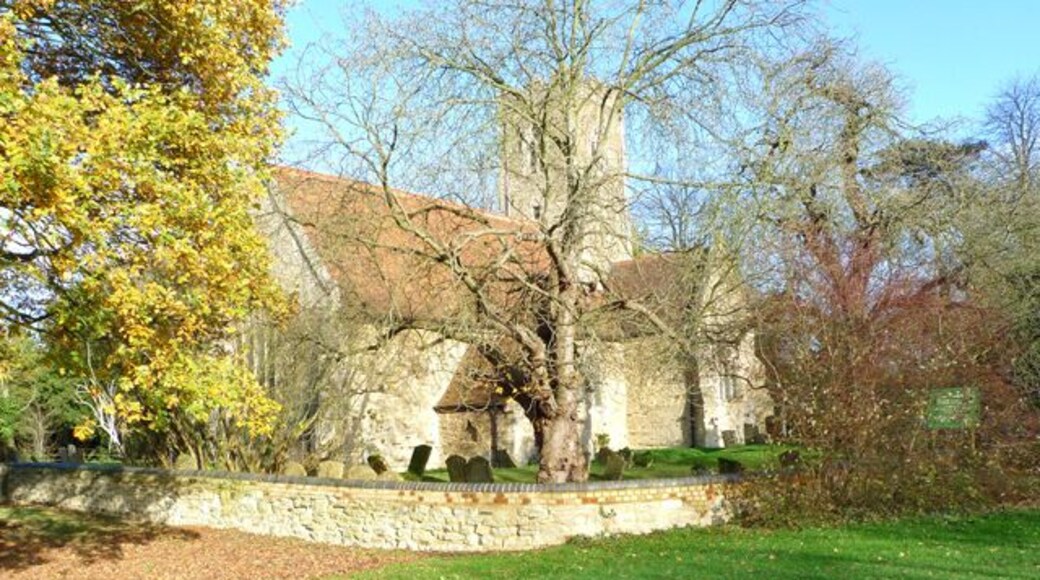 St. Thomas the Apostle. Another view only seen when the leaves have fallen. See 1474874 for details.
