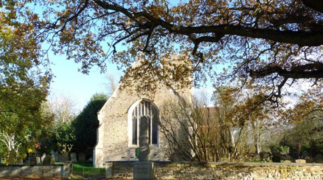 St Thomas the Apostle. A view that can only be seen when the leaves have thinned out. See 1474874 for details.