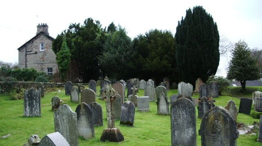 Part of Holy Trinity parish churchyard, Casterton, Cumbria