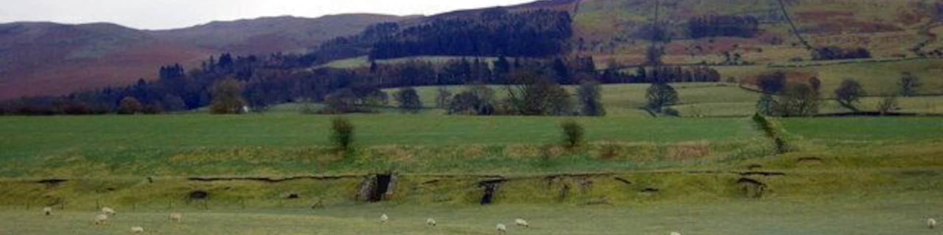 The old branch line to Sedbergh.