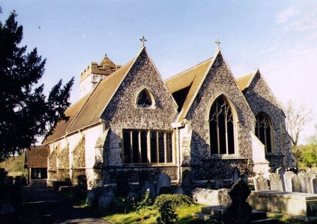 All Saints, Bisham Grade 2* listed building erected in the 12th century.