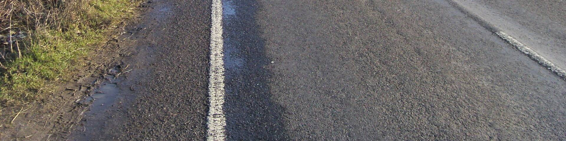 Quarry Wood Road Quarry Wood Road heading towards the bridge carrying the A404 Marlow bypass