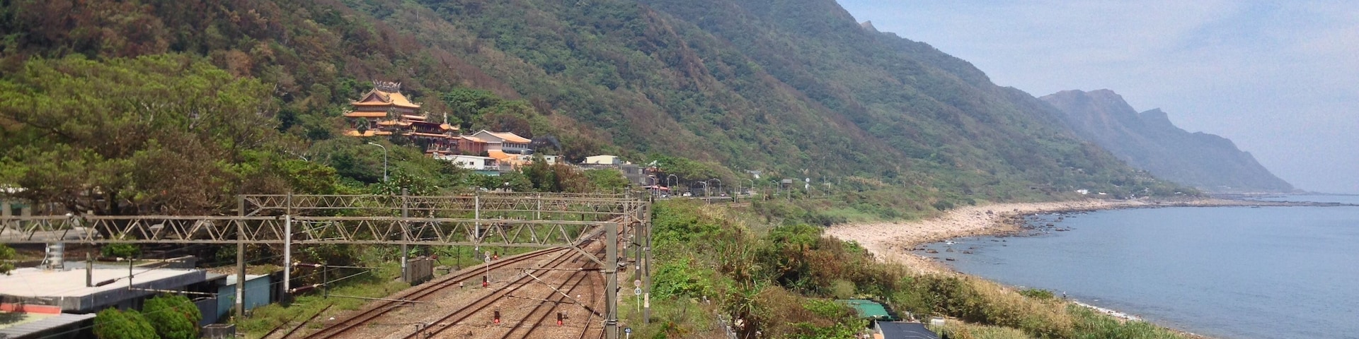 從大里車站往草嶺慶雲宮。
