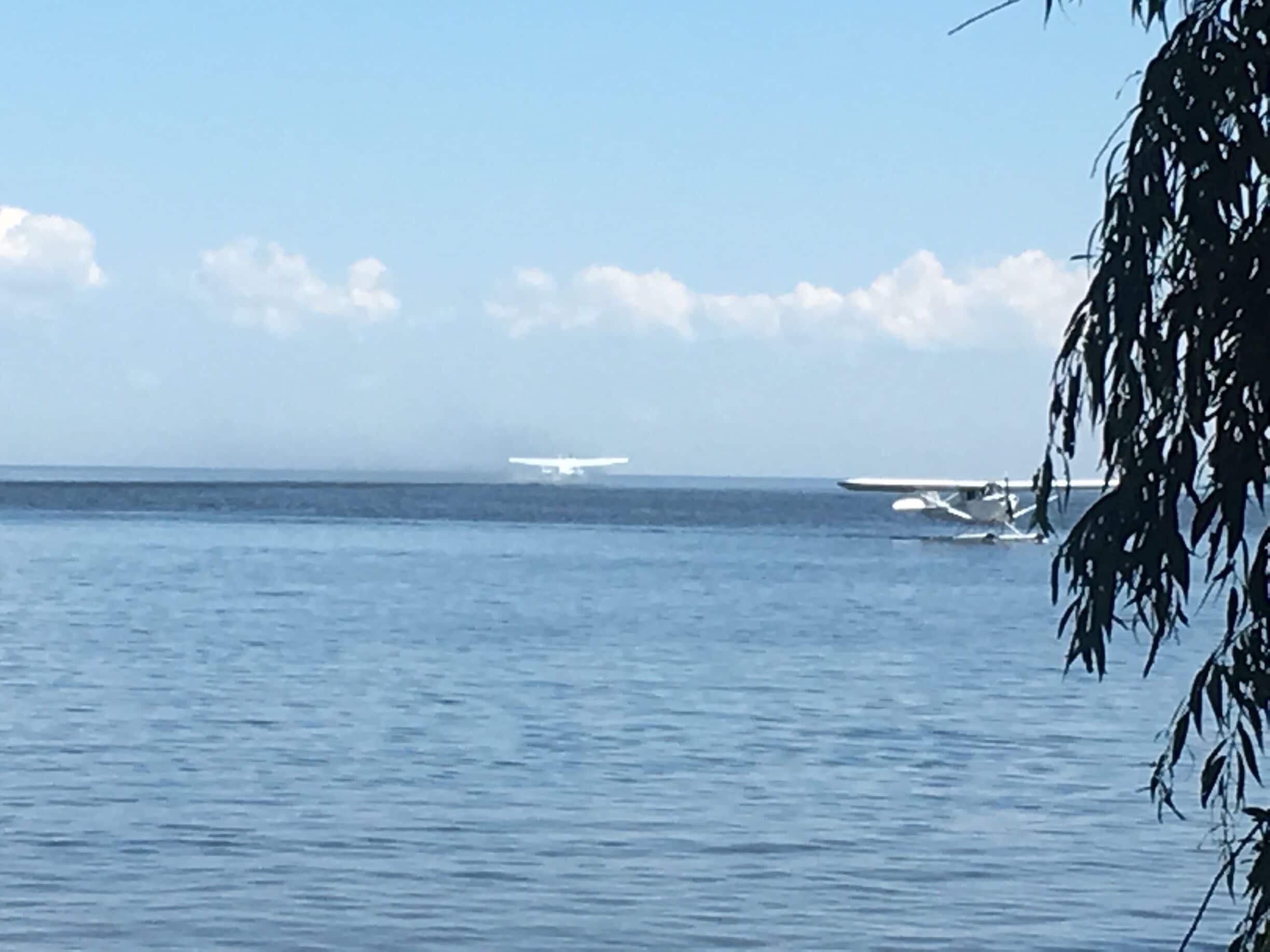 You got there and the all you could see is airplanes taking off from the water and water going into the horizon. One of the coolest things that I have seen.